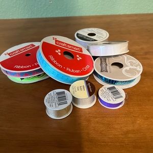 Ribbon for arts and crafts.